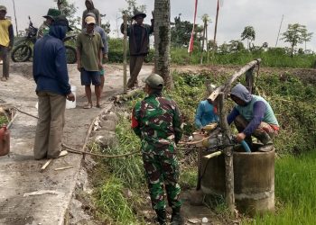 Satgas TMMD Pastikan Kebutuhan Air Sasaran Fisik Tanpa Kendala