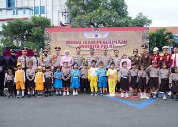 Polri Sosialisasikan Rekrutmen Gratis di CFD Semarang, Masyarakat Diminta Waspada Calo