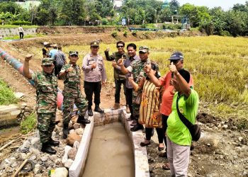 Saluran Air Baru Diresmikan, 740 Petani di Desa Tunggul Kembali Berharap Panen