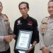 Jurnalis Media Indonesia Satu Terima Penghargaan dari Polresta Bandara Soetta, FRN DPW Banten Beri Apresiasi