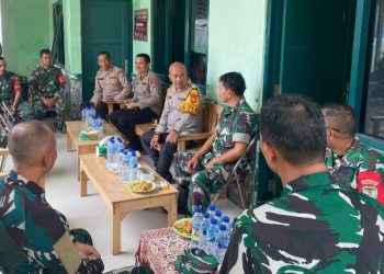 Perkuat Sinergi, Kapolres Serang Kunjungi Markas Koramil Tirtayasa