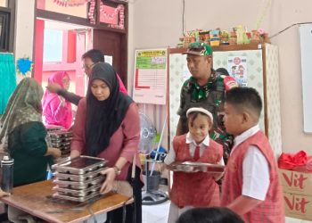 Kodim 0505 JT Bersama Dapur Khusus Tingkatkan Gizi Anak dan Ibu Hamil di Jakarta Timur