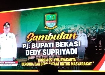 Pj Bupati Bekasi Hadiri Lepas Sambut Danrem 051/Wijayakarta, Tegaskan Sinergi untuk Keamanan dan Pembangunan