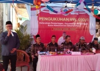 Rakib Kembali Terpilih Secara Aklamasi sebagai Ketua RW 10 Kelurahan Penjaringan
