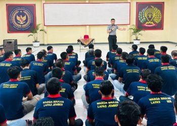 Kalapas Jember Ajak Tamping Berperan Aktif Ciptakan Keteraturan dan Ketahanan Pangan