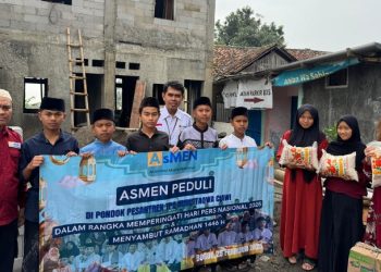 AsMEN Peduli Salurkan Bantuan untuk Santri Pondok Pesantren Nuruttaqwa Ciawi
