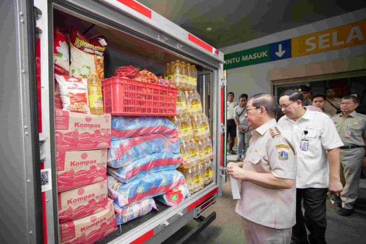 Jelang HBKN Gubernur Pramono Pantau Ketersediaan Pangan dan harga Komoditas Stabil