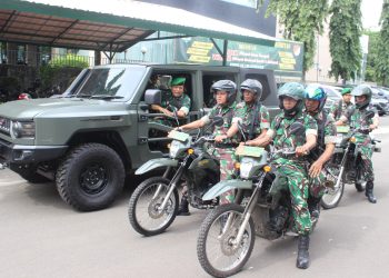 Korem 051 Wijayakarta Gelar Patroli di Jababeka Cikarang, Pastikan Keamanan Wilayah