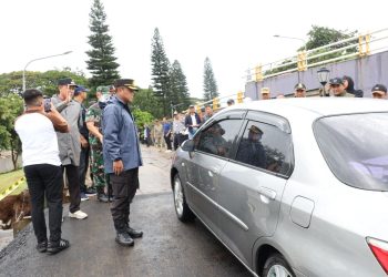 Jembatan Sementara Kemang Pratama Dibuka, Kendaraan Berat Dilarang Melintas
