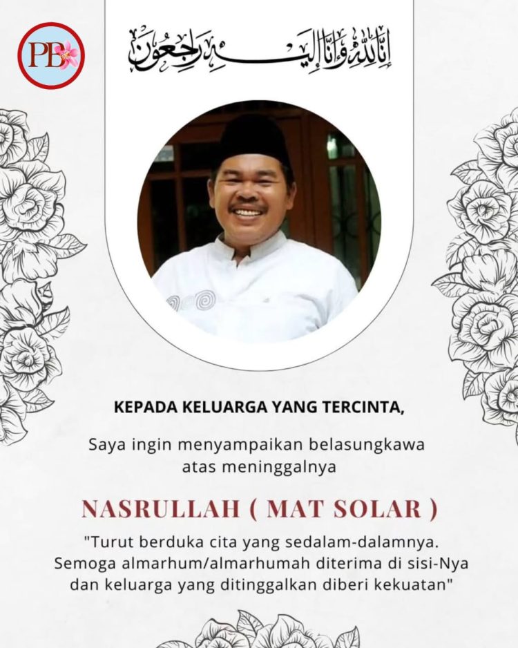 Komedian Mat Solar Meninggal Dunia, Dunia Hiburan Berduka