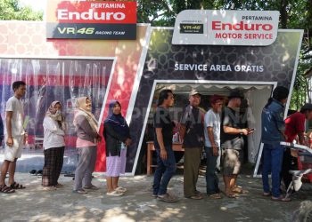 Lesehan Enduro, Posko Istirahat Nyaman bagi Pemudik Motor di Jalur Pantura