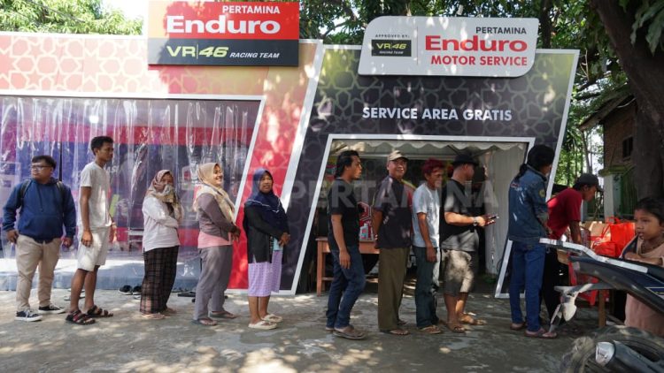 Lesehan Enduro, Posko Istirahat Nyaman bagi Pemudik Motor di Jalur Pantura