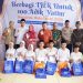 Danramil Pasar Rebo Bersama Forkopimcam dan Halo Zakat Santuni 100 Anak Yatim 