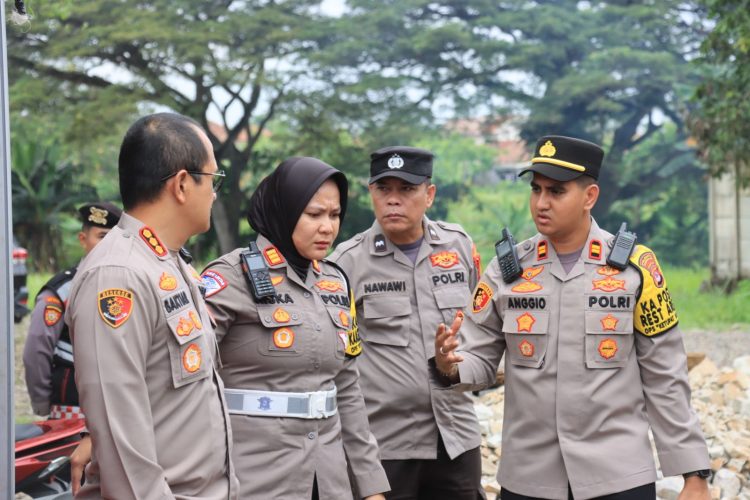 Kapolresta Tangerang Cek Kesiapan Pos Pelayanan Mudik di Jayanti