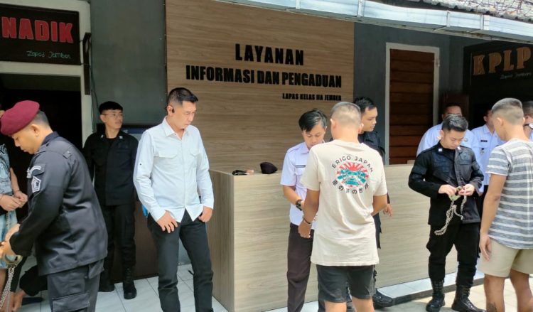 Lapas Jember Pindahkan Narapidana ke Bondowoso 