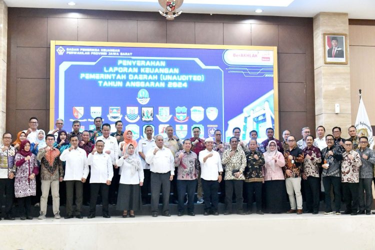 Tri Adhianto Serahkan LKPD 2024 ke BPK Jawa Barat