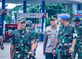 Panglima TNI dan Kapolri Tinjau Arus Mudik di Rest Area KM 57 Cikampek