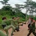 Babinsa Latih Bela Diri Militer untuk Linmas Burangkeng, Tingkatkan Kesiapsiagaan