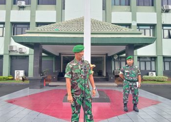 Kodim 0505 JT Lepas Anggota untuk Cuti Lebaran