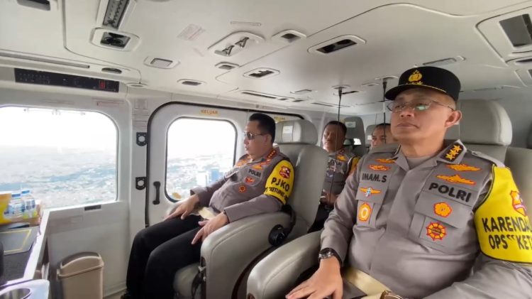 Kapolri Pantau Arus Mudik 2025 dari Udara, Siapkan Strategi Hadapi Puncak Perjalanan