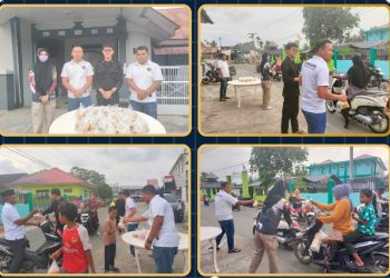 Lapas Kota Bakti Berbagi Takjil, Pererat Silaturahmi dengan Masyarakat