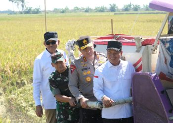 Kapolda Banten Hadiri Panen Raya Serentak Bersama Presiden Secara Virtual