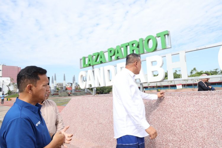 Tulisan di Plaza Patriot Hilang Dua Huruf, Wali Kota Lakukan Peninjauan
