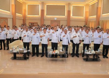 Kalapas Jember Hadiri Halal Bihalal dan Pembukaan Porseni Pemasyarakatan