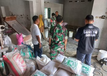 TNI dan Bulog Tinjau Penyerapan Gabah di Boyolali