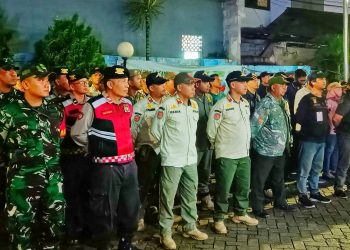 Koramil Matraman dan Forkopimcam Gelar Apel Cipkon Antisipasi Tawuran