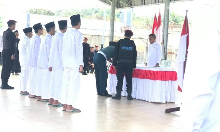 Lima Napiter Ikrarkan Setia kepada NKRI di Lapas Pasir Putih