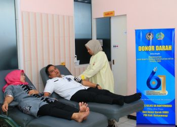 Donor Darah Lapas Banyuwangi: Aksi Kemanusiaan Peringati HBP ke 61