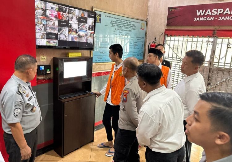 Polres Jember Studi Tiru Layanan Kunjungan di Lapas Jember