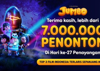 Film JUMBO Tembus 7 Juta Penonton