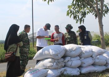 Dukungan Babinsa Boyolali Pastikan Panen Petani Terserap Bulog