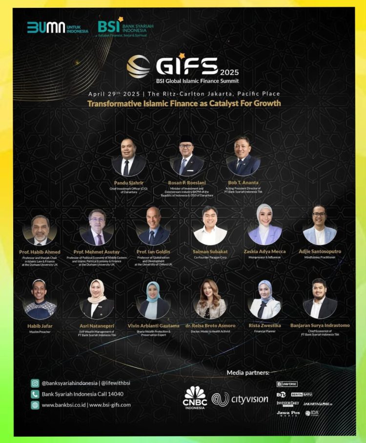 BSI Gelar Global Islamic Finance Summit 2025: Transformative Islamic Finance as Catalyst for Growth