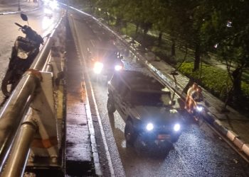 Koramil 08 Duren Sawit Intensifkan Patroli Malam, Wujud Nyata Jaga Kamtibmas