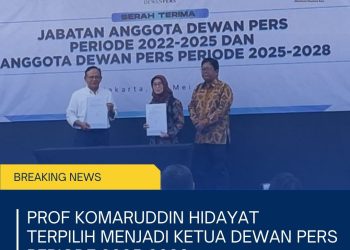 Prof. Komaruddin Pimpin Dewan Pers, Ketua AsMEN Bekasi Beri Ucapan Selamat