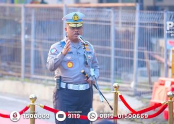 Kakorlantas Pimpin Apel di PJR Cikampek: Amankan Perayaan May Day dengan Profesional
