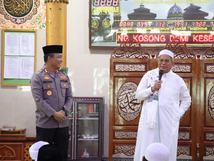 Kapolres Barsel Sambangi Masjid Agung dan Jalin Dialog Bersama Tokoh Agama