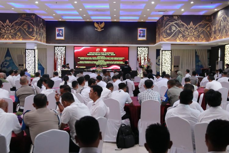 Polda Jabar Mantapkan Arah Penegakan Hukum Lewat Lokakarya dan Rakernis 2025