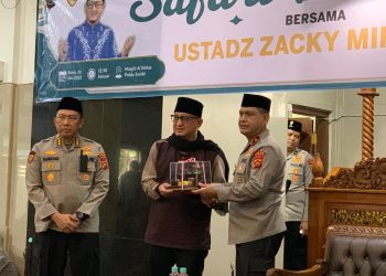 Polda Jambi Sambut Safari Dakwah Ustaz Zacky Mirza: Wujudkan Gerakan Wakaf 1 Juta Al-Qur’an