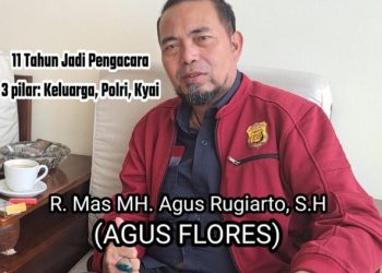 Mengabdi Tanpa Batas, Kiprah 11 Tahun Agus Flores di Dunia Hukum