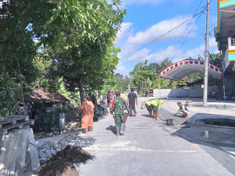 Sasaran TMMD Desa Kayen Juwangi Capai 99 persen 