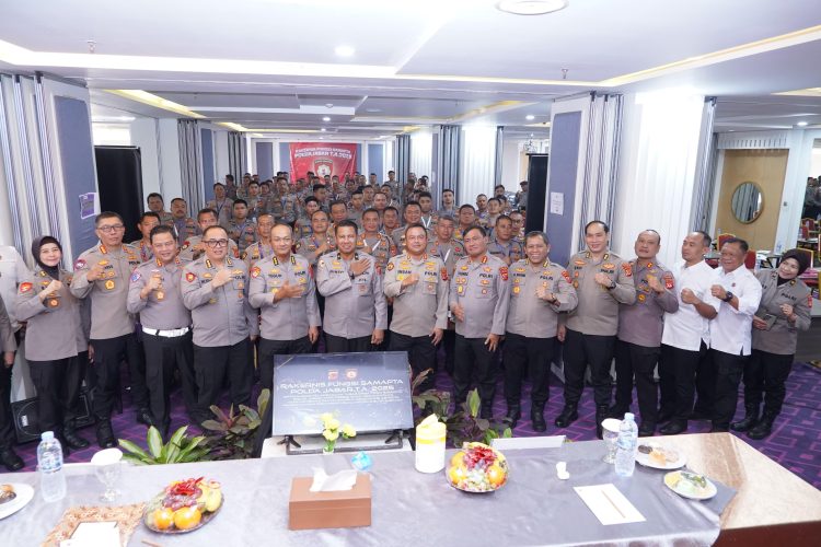Irwasda Polda Jabar Resmi Buka Rakernis Fungsi Samapta TA 2025 di Bandung