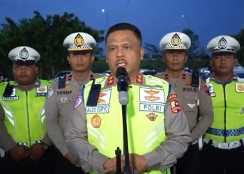 Kakorlantas Tinjau Arus Balik Idul Adha di Jateng