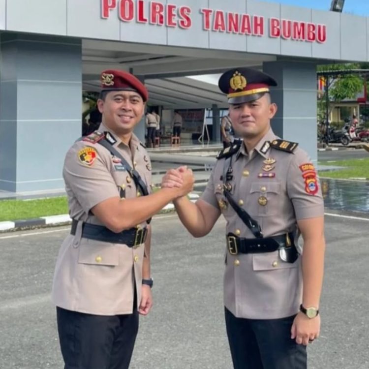 Sertijab Kasat Reskrim Polres Tanah Bumbu: AKP Muhammad Taufan Maulana Gantikan AKP Agung Kurnia Putra