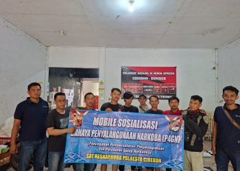 Lewat Mobile Sosialisasi, Polresta Cirebon Ajak Warga Waspada Narkoba