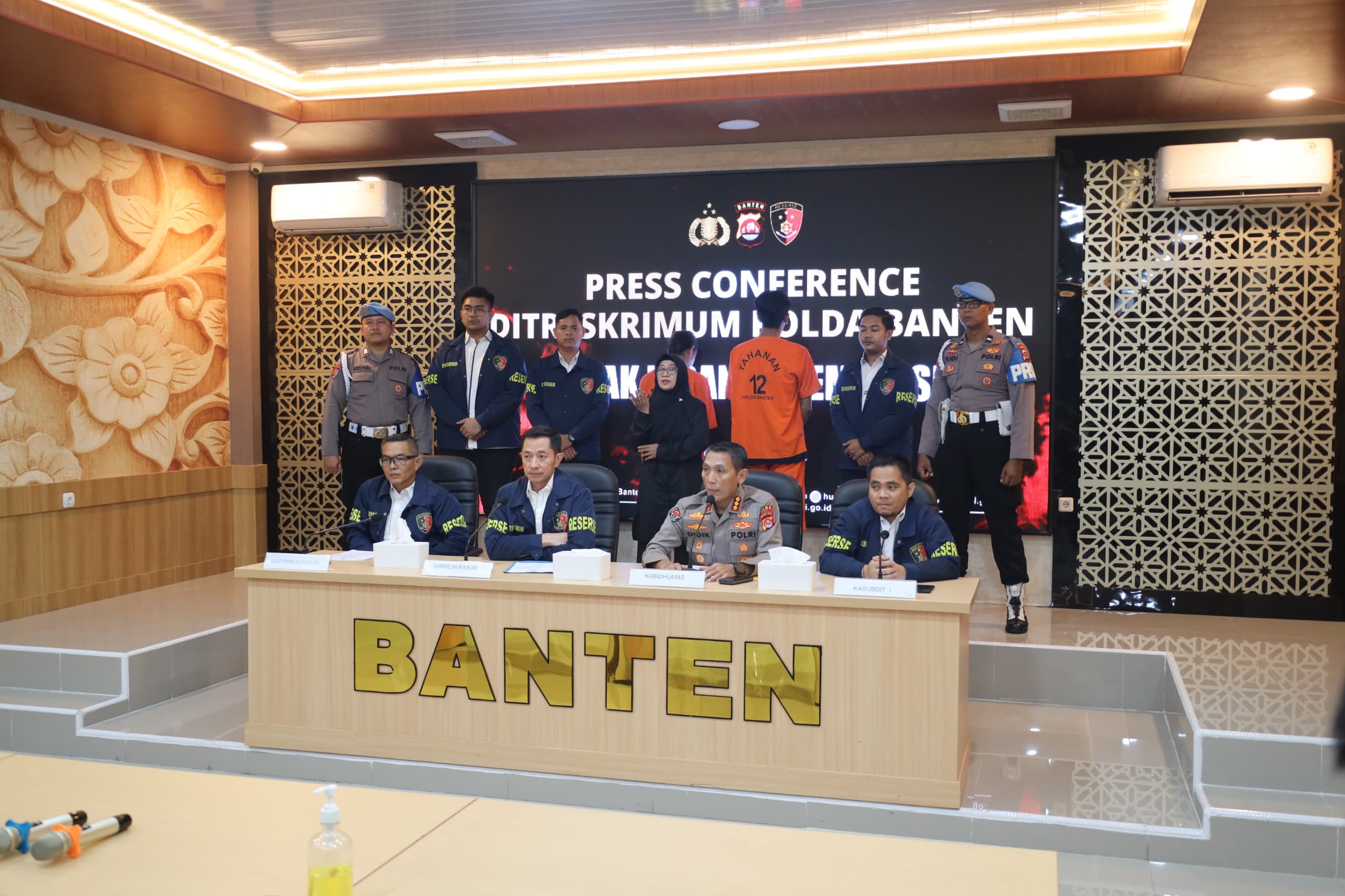 Polda Banten Tetapkan 2 Tersangka Pemerasan Proyek