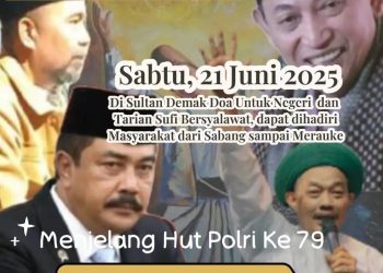 Ketua Umum PW FRN Undang Masyarakat Hadiri Doa untuk Negeri & Tarian Sufi Bersholawat di Demak